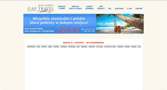 Desktop Screenshot of gaptravel.pl